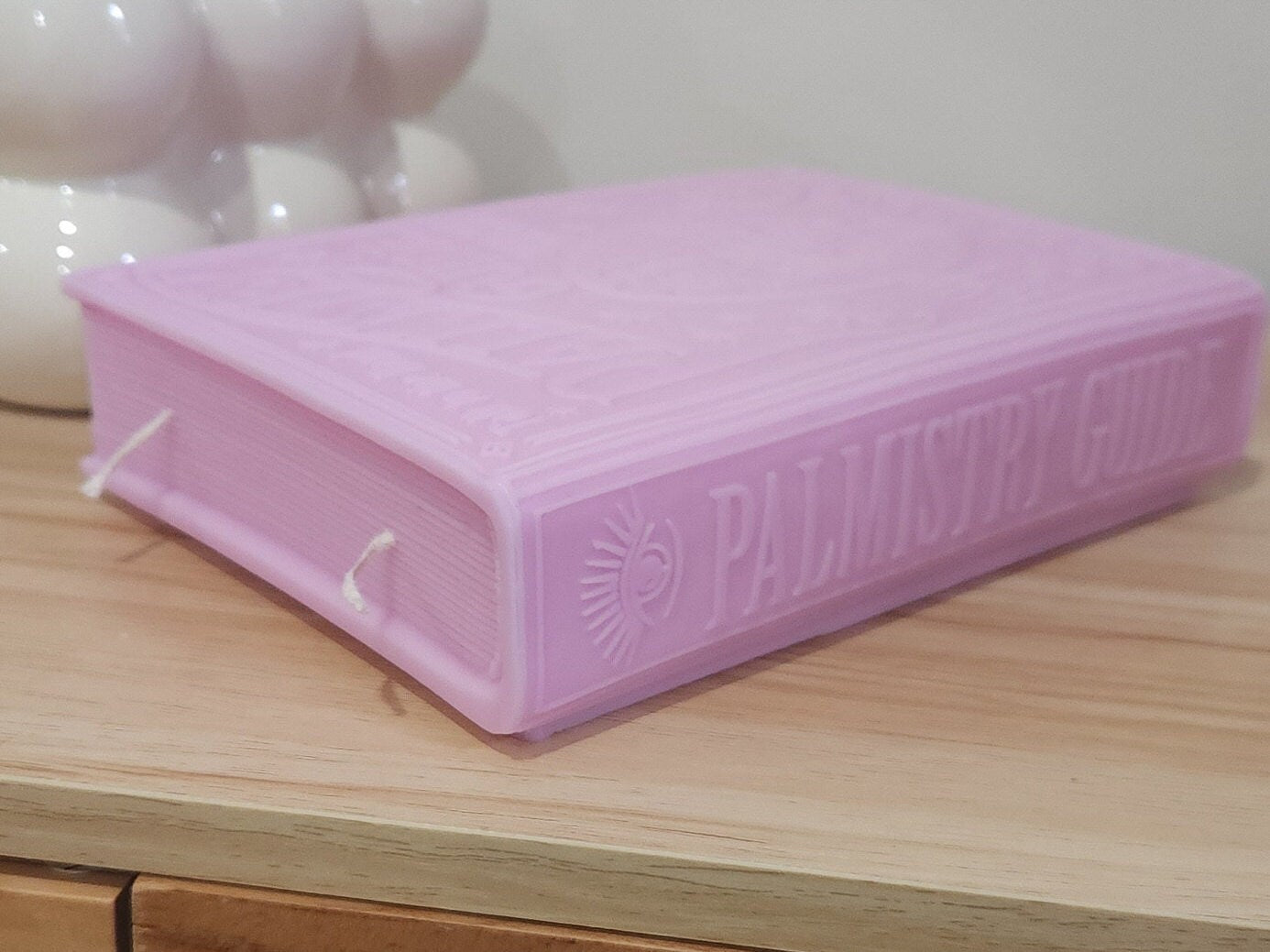 Palmistry Large Book Candle Pillar