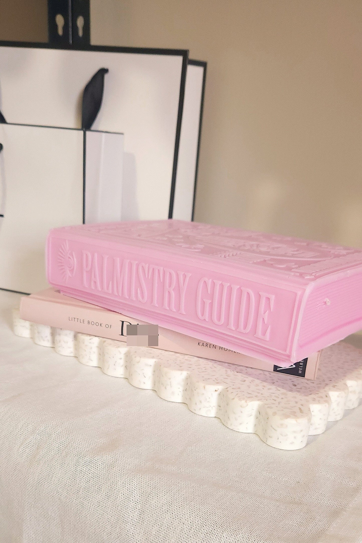 Palmistry Large Book Candle Pillar