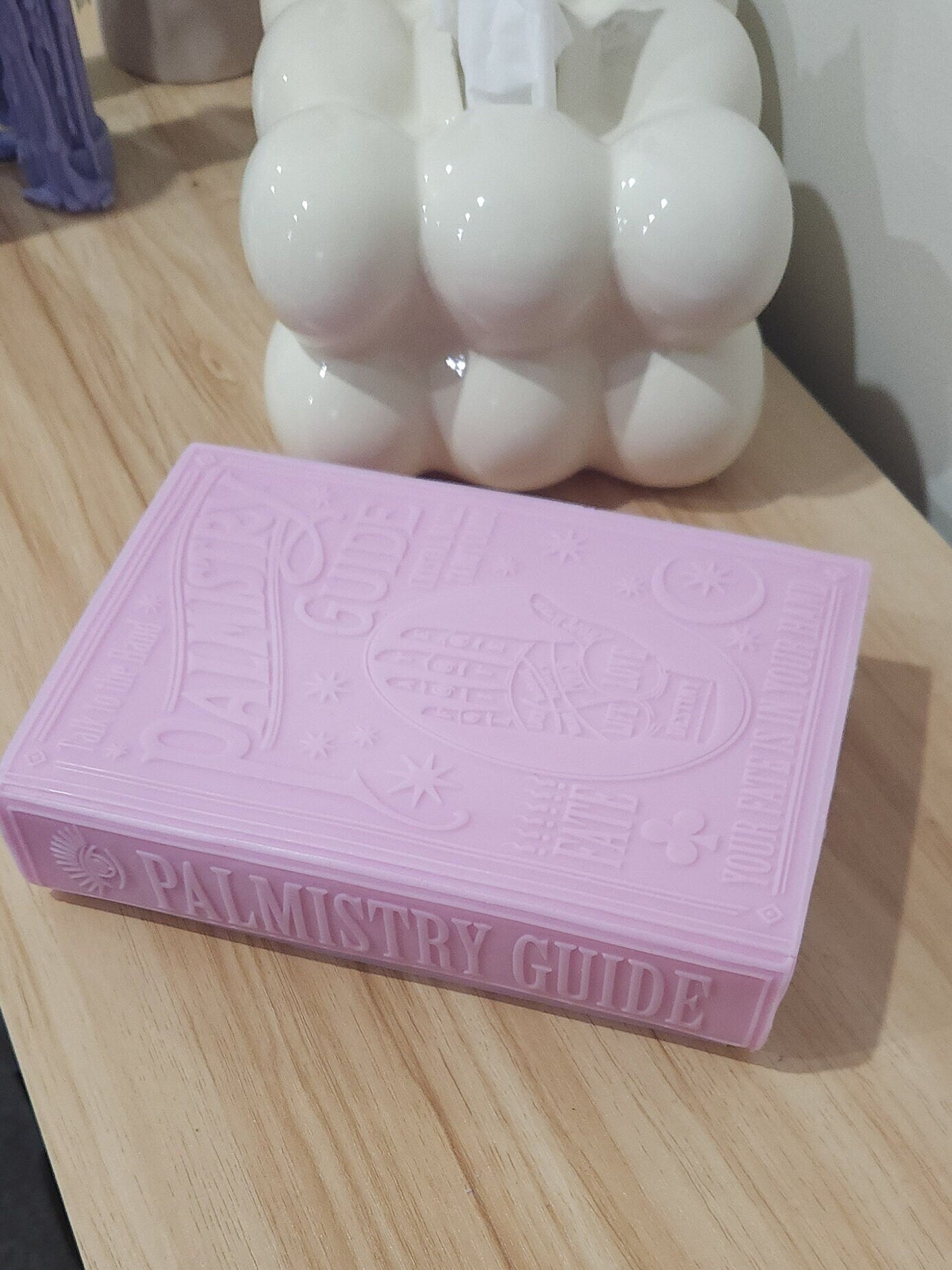 Palmistry Large Book Candle Pillar