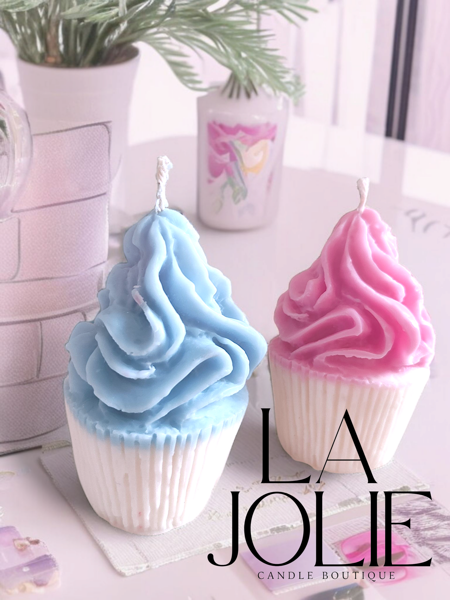 Cupcake Candle dessert candle