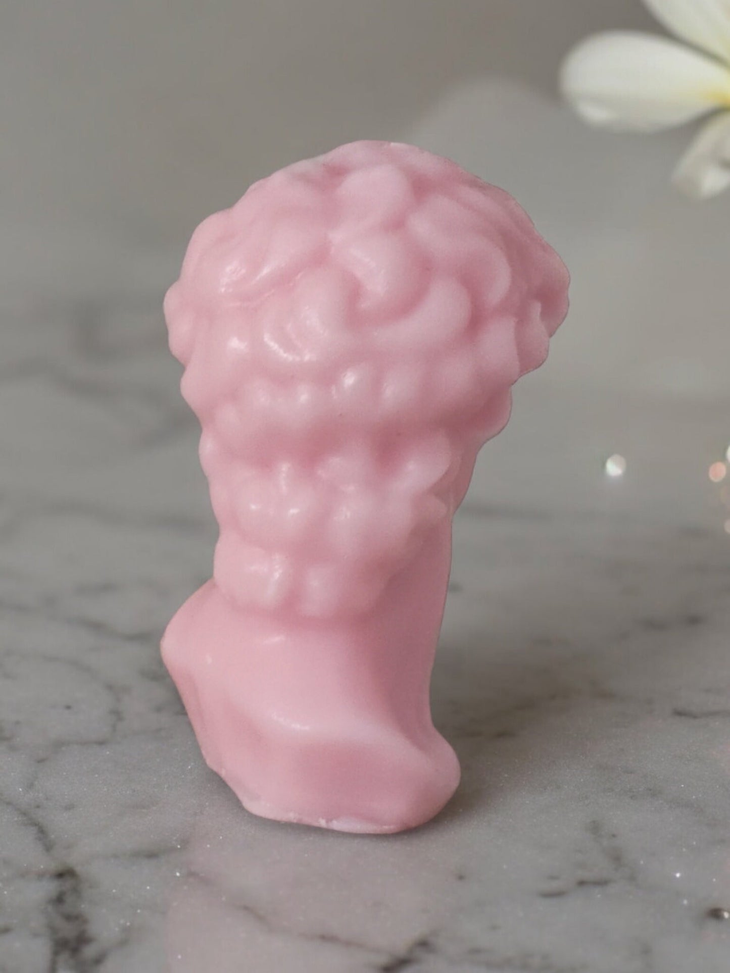 Mini David Head bust Pillar Candles