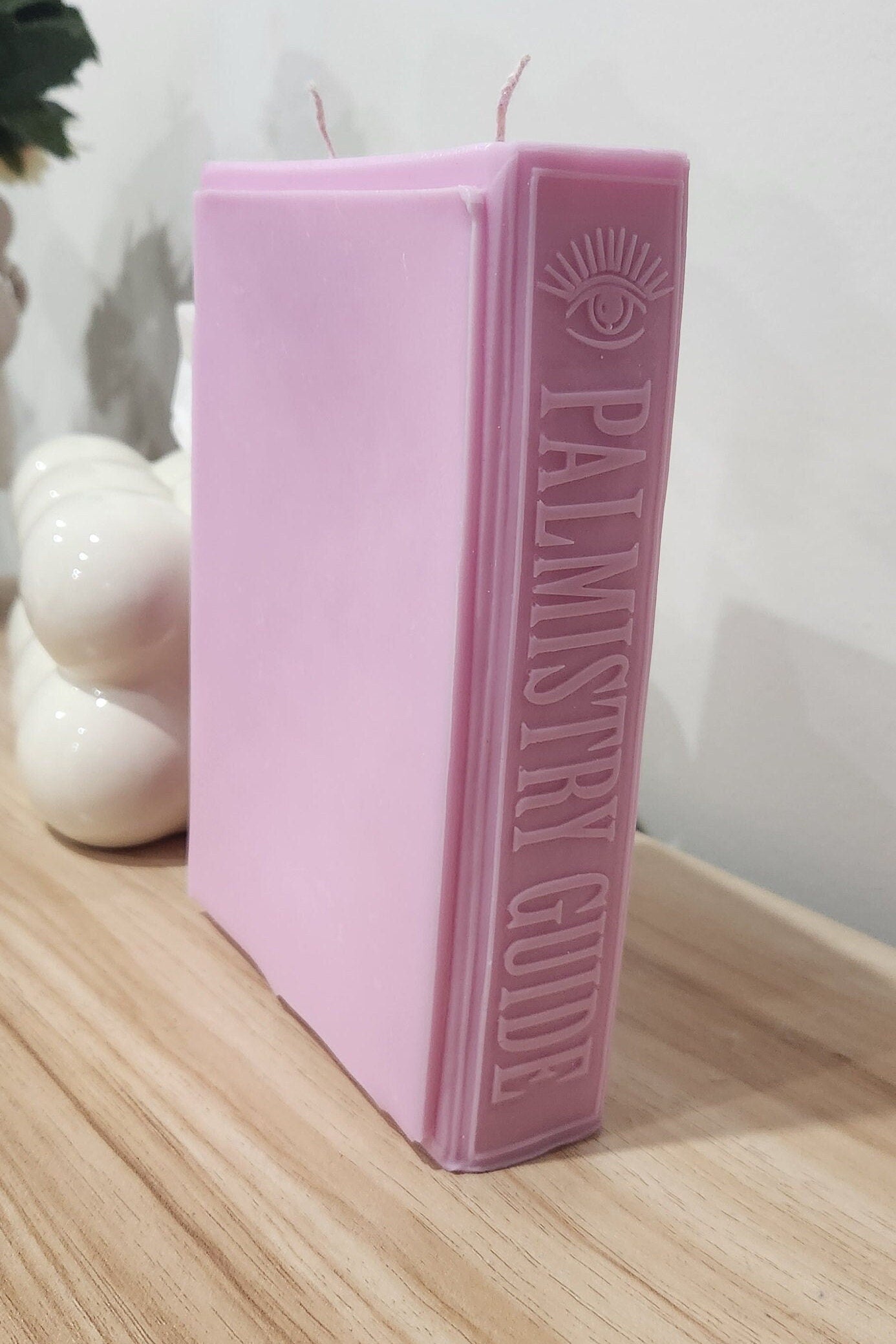 Palmistry Large Book Candle Pillar