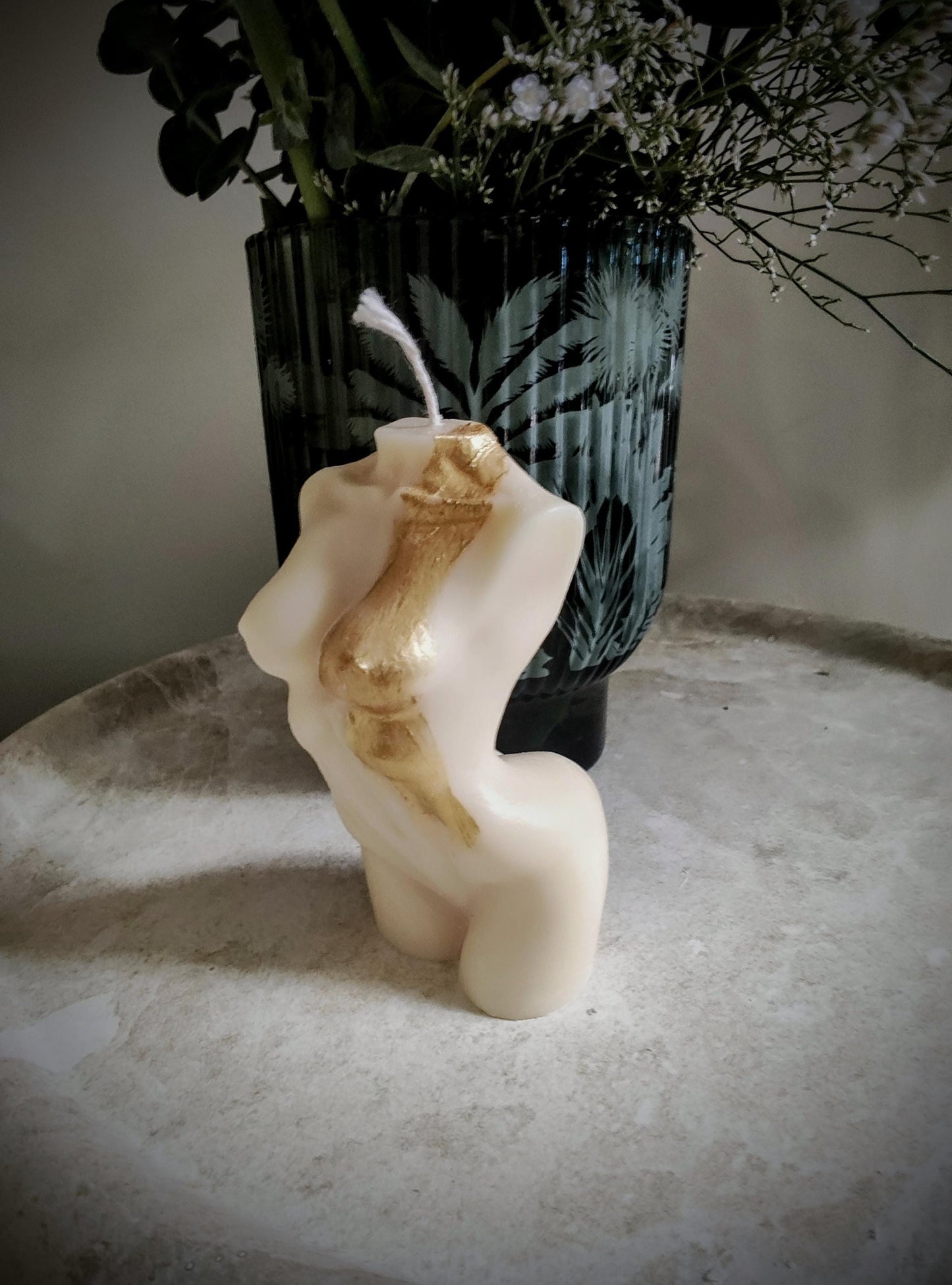 Torso Pillar Candle