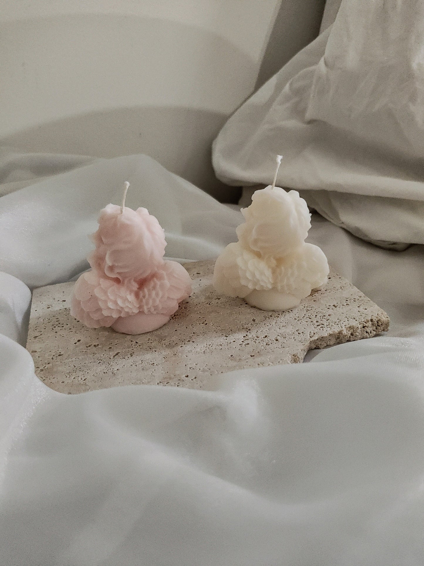 le petit angel Mini Angel Pillar Candle