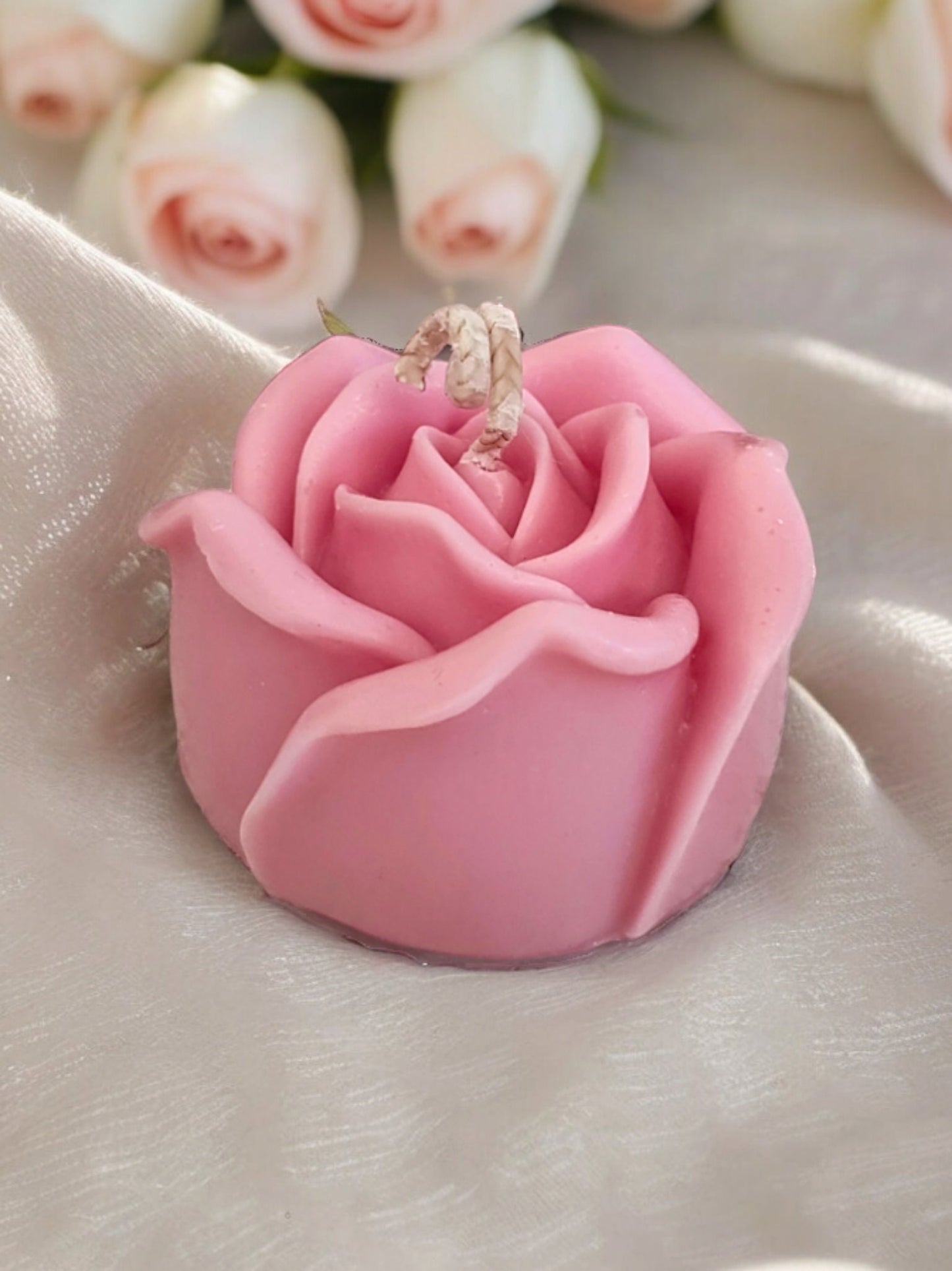 Small Rose Candles