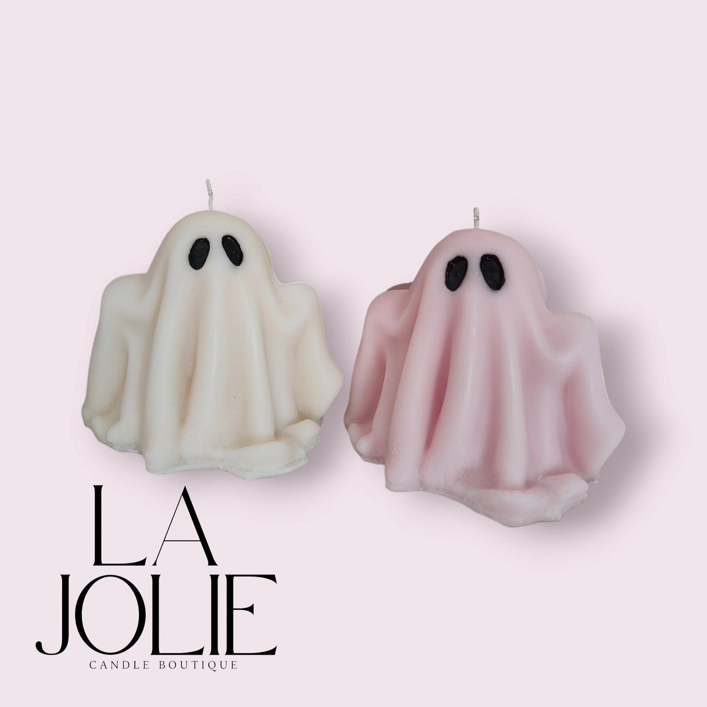 Cute little Ghost Pillar Candle