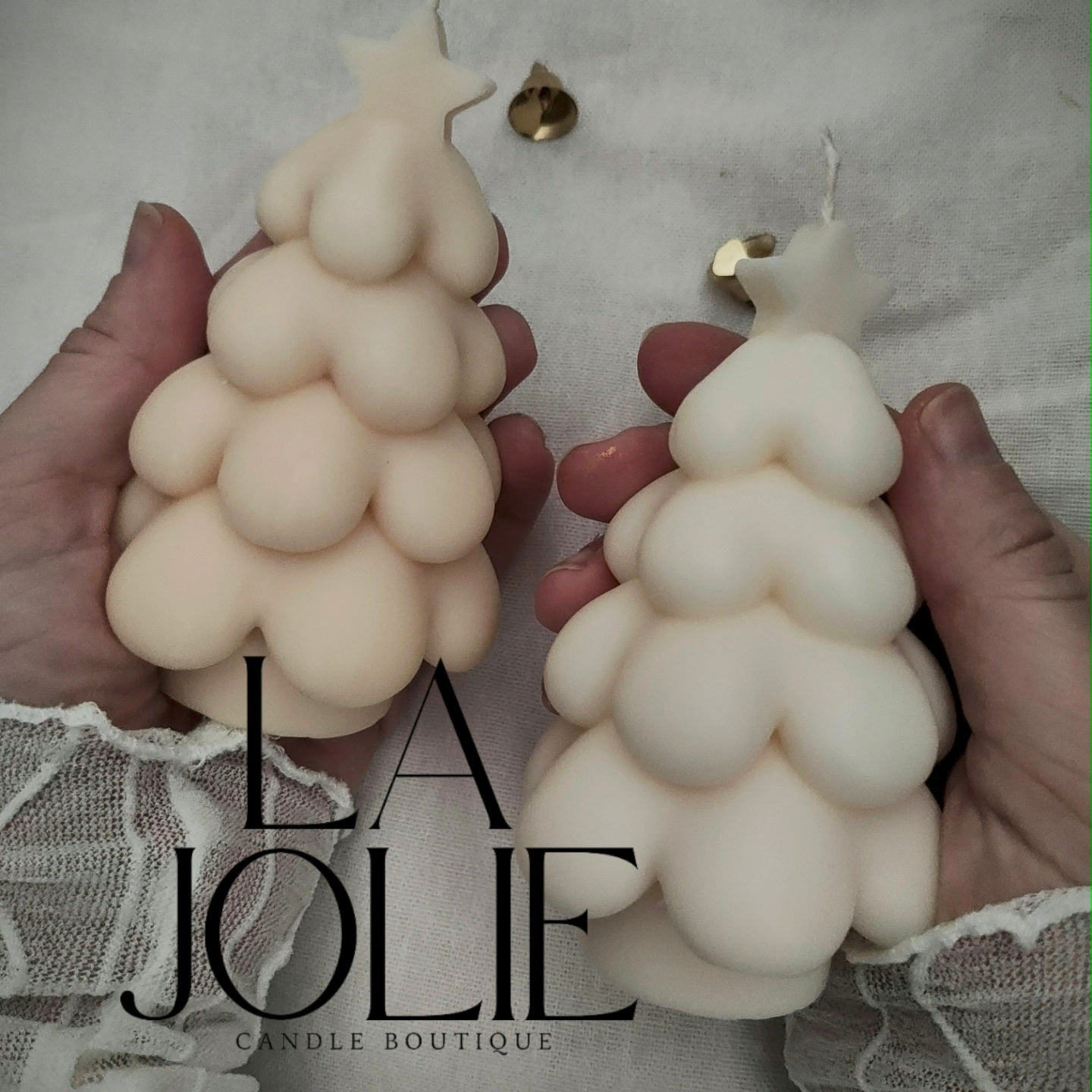 Bubble Soft Christmas Tree Candle