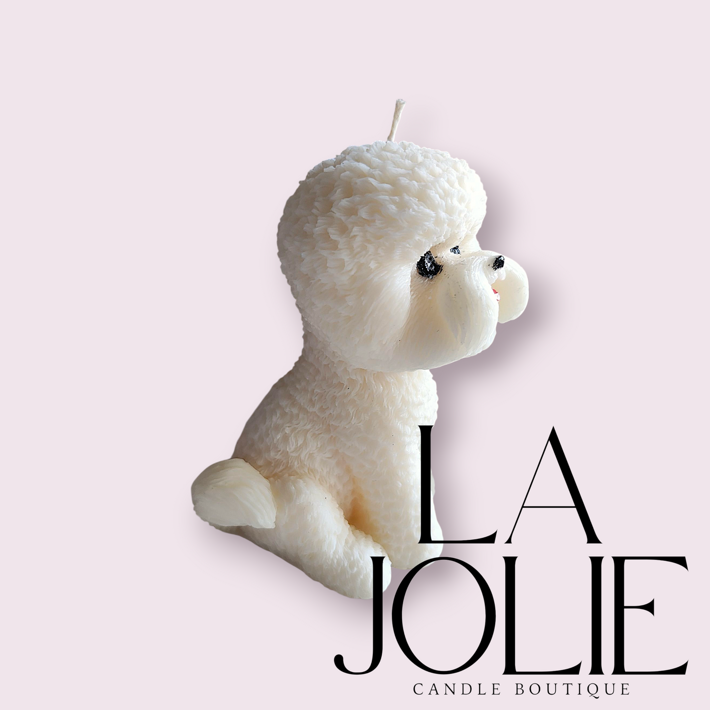 Bichon Frisé Dog Soy Wax Candle