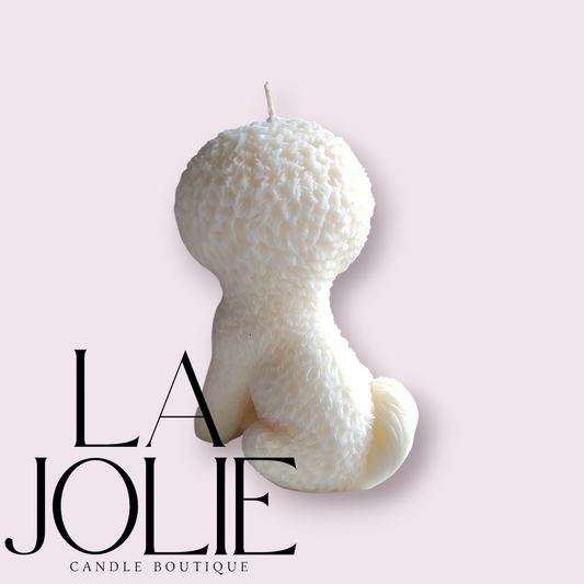 Bichon Frisé Dog Soy Wax Candle
