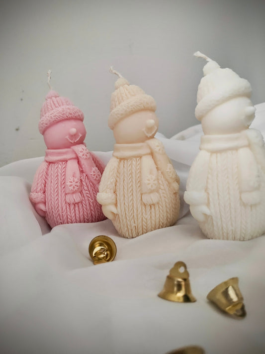 Little Snowman soy candle