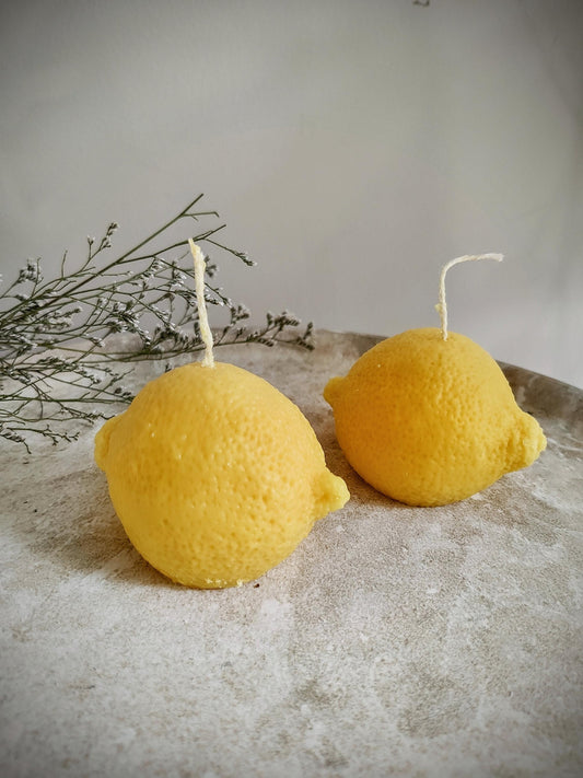 Petit Lemon fruit Candle