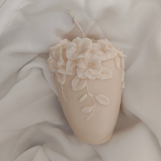 vine plant Pillar Candle Fleur bien