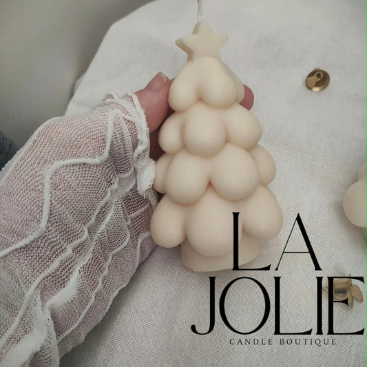 Bubble Soft Christmas Tree Candle