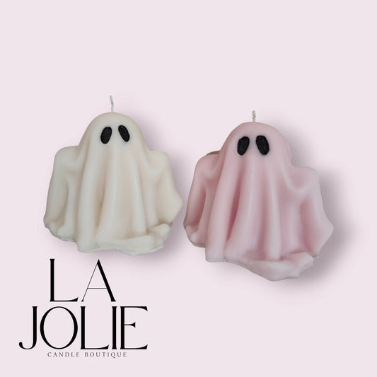 Cute little Ghost Pillar Candle