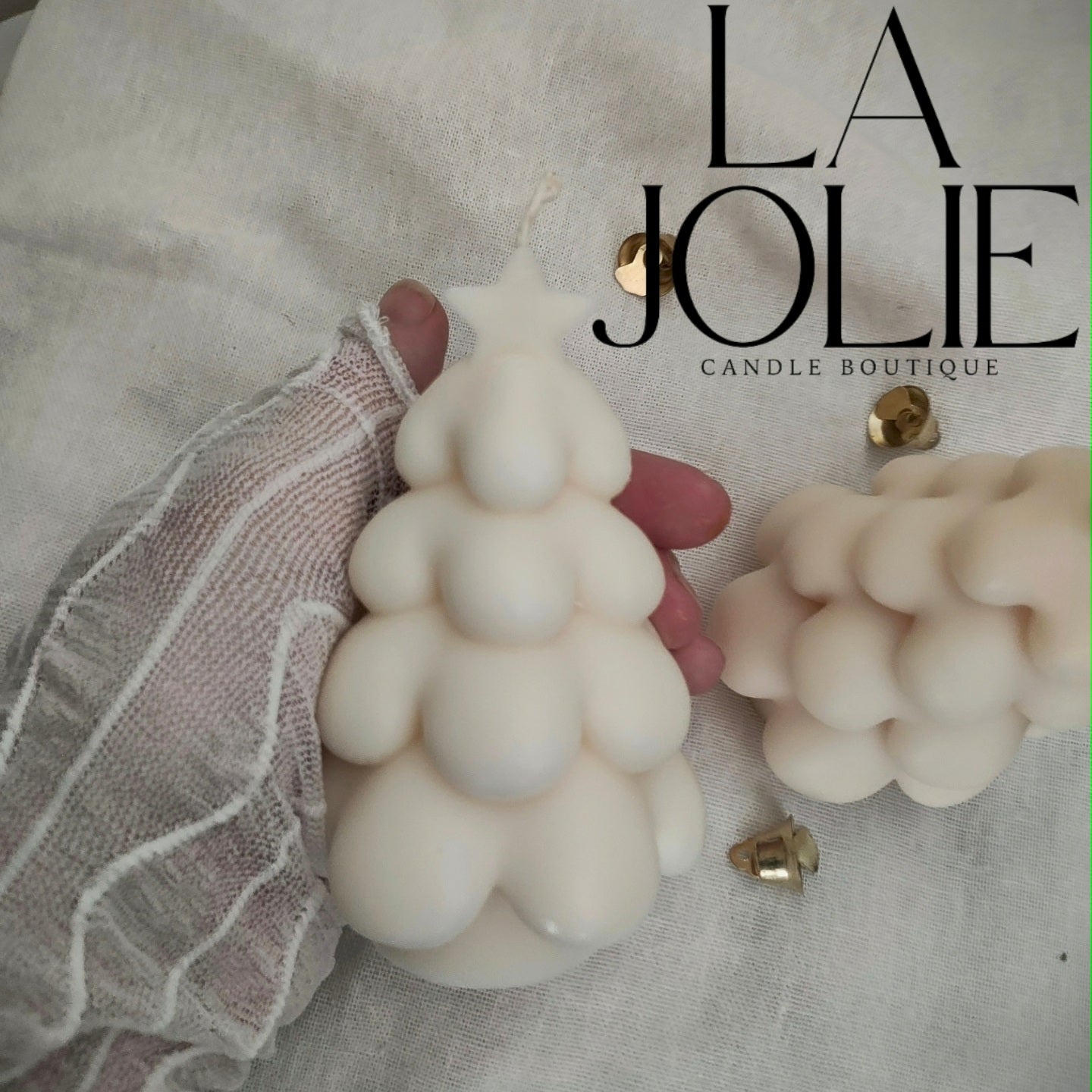 Bubble Soft Christmas Tree Candle